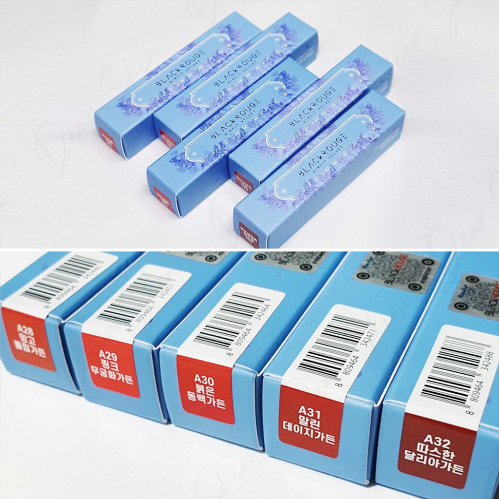 [Chính Hãng] Son Black Rouge Ver 6 - A28 A29 A30 A31 A32 - Blueming Garden - Son Kem Lỳ Black Ruoge Blackrouge | Thế Giới Skin Care