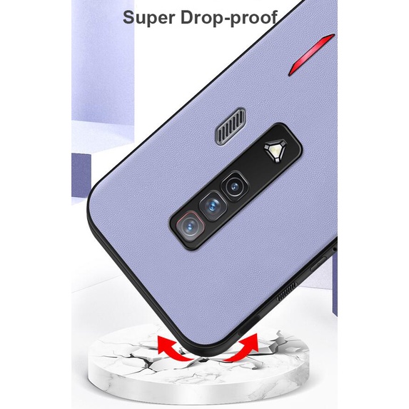 Ốp Điện Thoại Da Mềm Chống Sốc Sang Trọng Cho ZTE Nubia Red Magic 7/7 Pro
