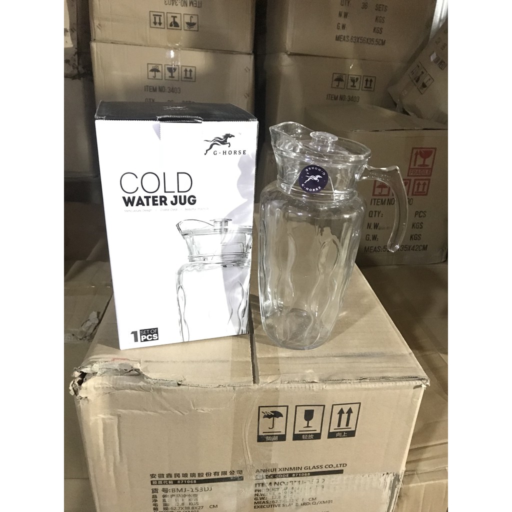 { siêu rẻ } bình nước thủy tinh (1.8l) chuẩn loại 1