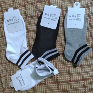 5 đôi tất kẻ hàn quốc, vớ kẻ ngang