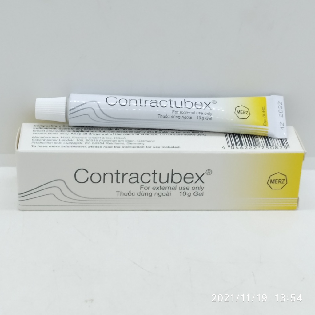 Kem Mờ Sẹo Contractubex Đức Tuýp 10g