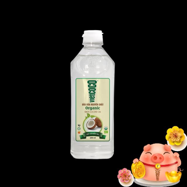 Dầu Dừa Nguyên Chất Vietcoco 250ml