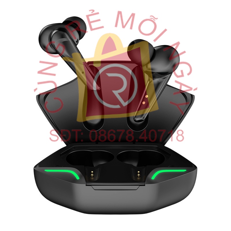 Tai nghe gaming bluetooth 5.0 không dây G11 âm trầm kèm chế độ kép nhạc game