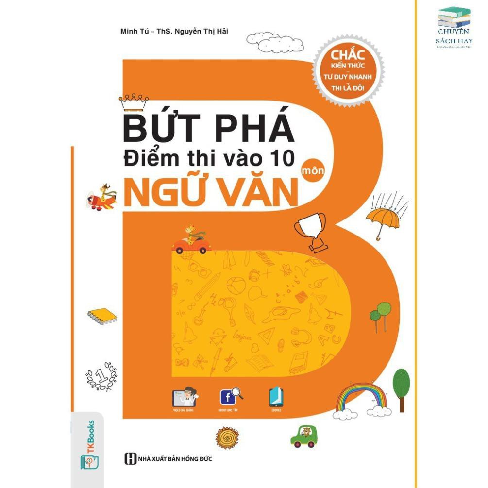 Sách - Combo Bứt Phá Điểm Thi Vào 10 Môn  Tiếng Anh + Ngữ Văn + Toán