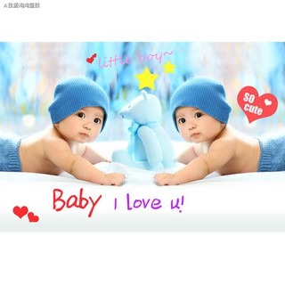 Tranh Dán Tường Hình Bé Trai Lớn