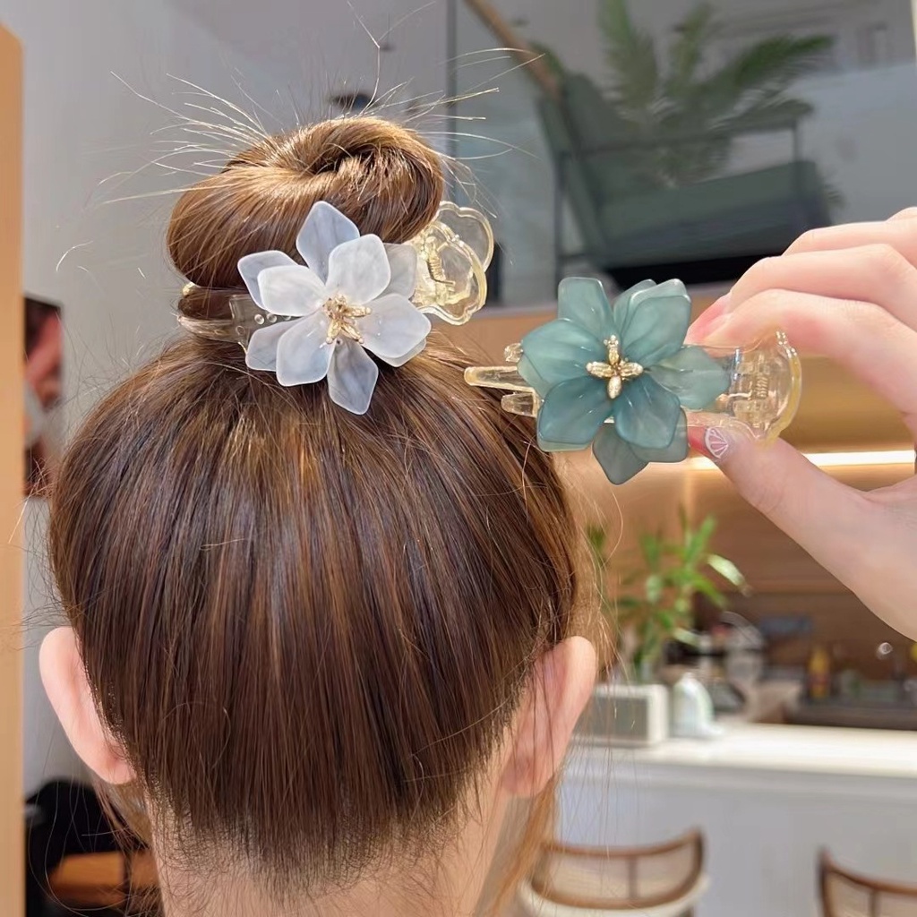Kẹp Tóc Đầu Bi Hoa 2022