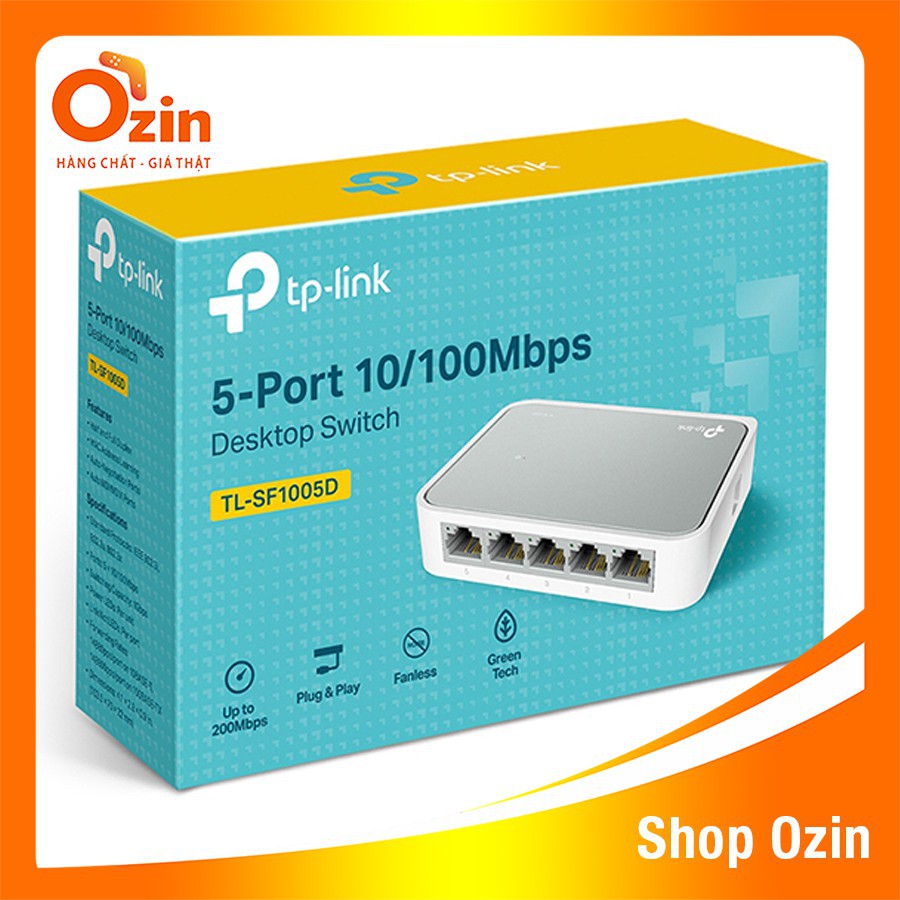 Bộ chia mạng 5 cổng TP-LINK SF1005D Switch 5 port 10/100Mbps 95