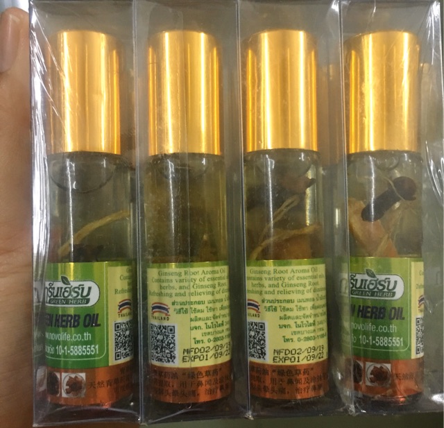 Dầu Lăn Nhân Sâm Thái Lan