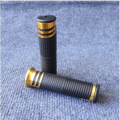 CẶP BAO TAY TRANG TRÍ XE MÁY CAO SU TỰ NHIÊN PHỐI NHÔM 2 ĐẦU TINH TẾ ( NHIỀU MÀU)