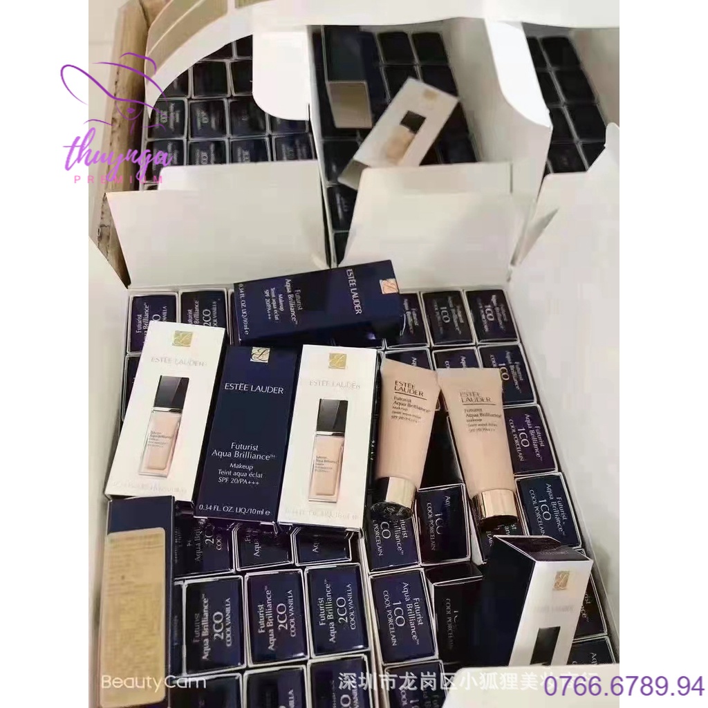 Sample Kem nền Estee Lauder thế hệ mới - Futurist Aqua Brilliance SPF20/PA Gói dùng thử 10ml