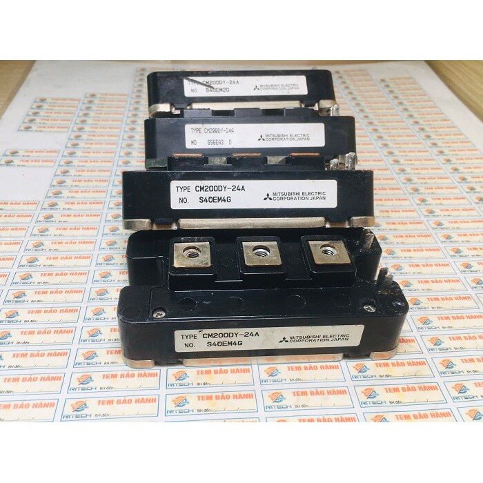 CM200DY-24A IGBT Mitsubishi 200A 1200V tháo máy