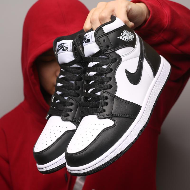 [FREE SHIP]Giày jordan PANDA Giày Thể Thao Jordan cao cổ Đen Trắng nam nữ, giày jd Cổ Cao Hot Trend | BigBuy360 - bigbuy360.vn