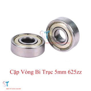 Cặp vòng bi trục 5mm 625zz