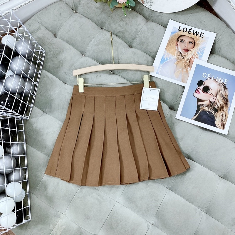 [ 𝐅𝐑𝐄𝐄 𝐒𝐇𝐈𝐏 ] CHÂN VÁY TENNIS NGẮN XẾP LY DÁNG XÒE THỜI TRANG NỮ CAO CẤP