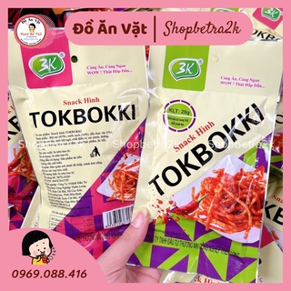 Gói snack cay tokbokki ahihi