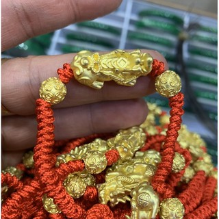 Tỳ Hưu Bạc Tết Dây Đỏ