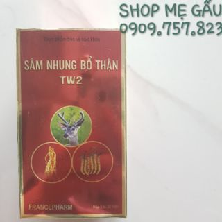 Sâm nhung bổ thận TW2
