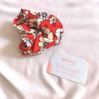 cột tóc vải scrunchie handmade