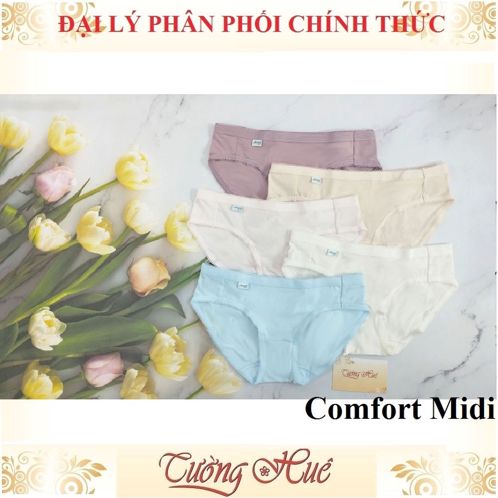 Quần lót nữ Triumph Sloggi Comfort Midi quần cotton trơn.