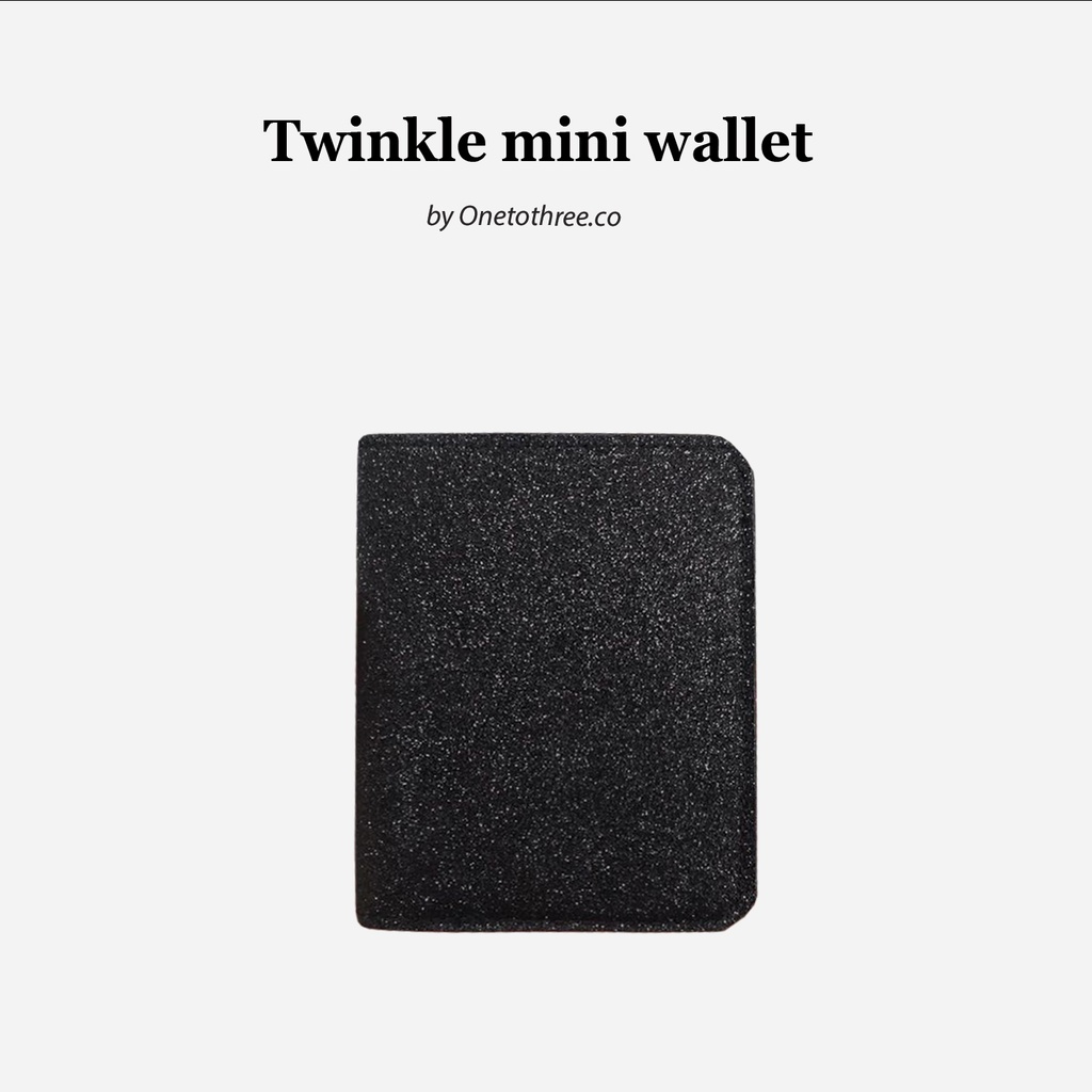 Ví da nữ Handmade Twinkle Mini Wallet Onetothree