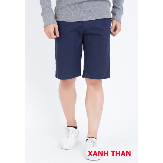 Quần Short Nam Cotton Slimfit Vĩnh Tiến Nhiều Màu