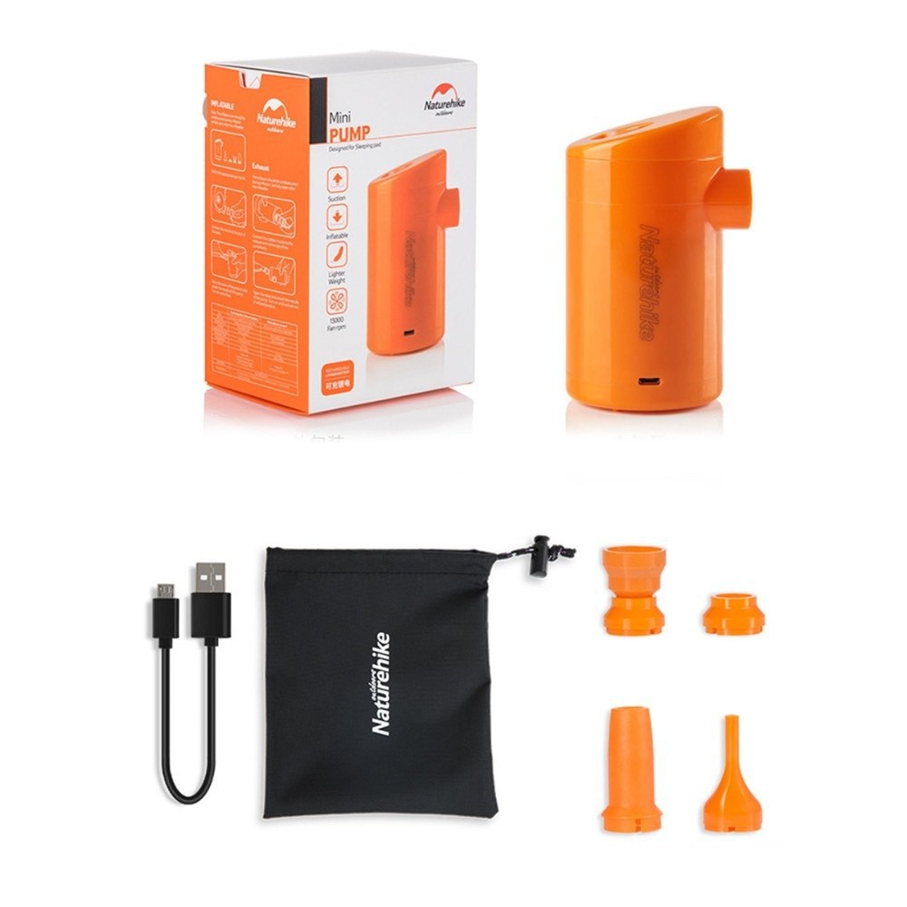 Bơm hơi sạc điện NatureHike NH17C100-B