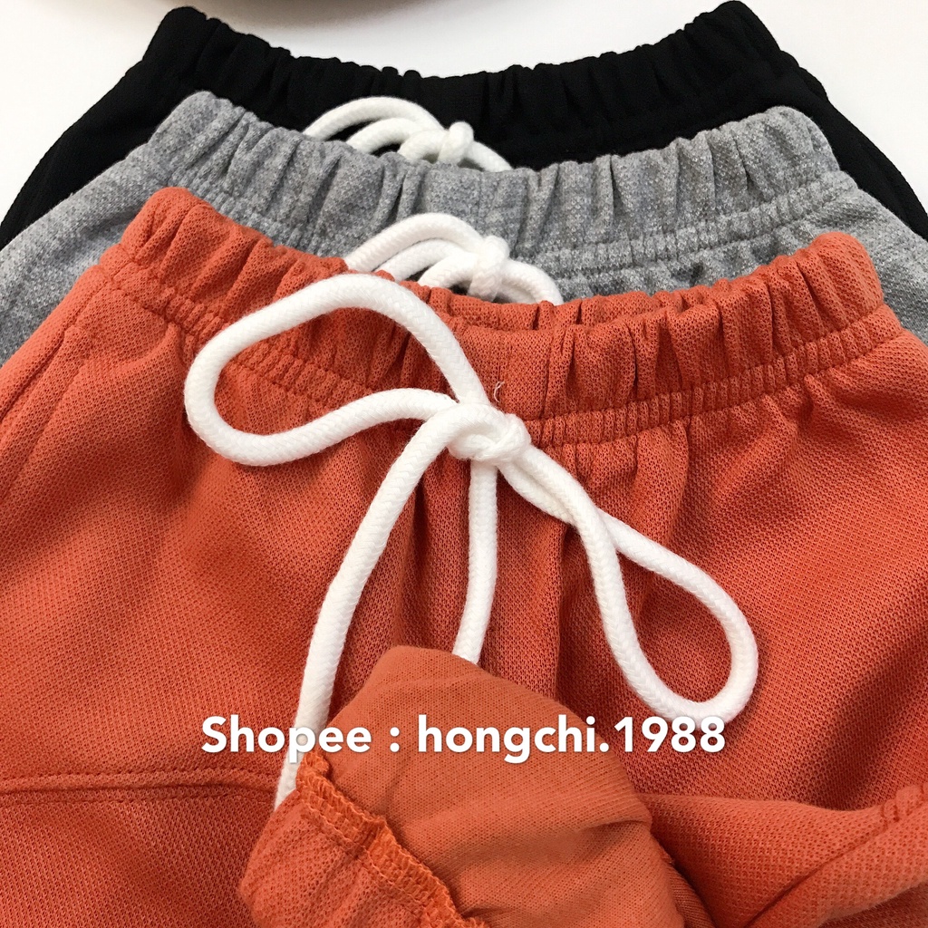 Quần dài cotton cho bé trai/ gái - Quần áo thu đông trẻ em phong cách Hàn Quốc Treebibi 2-8,9 tuổi (có clip, ảnh thật)