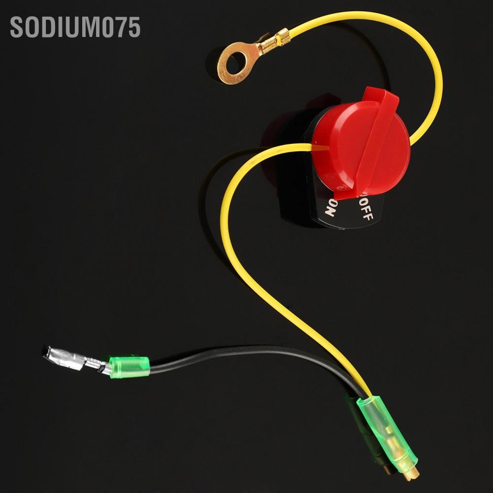 Sodium075 Engine On Off Stop Switch Fit for Honda Gx110 Gx120 Gx160 Gx200 Gx240 Gx270 Gx340 Gx390