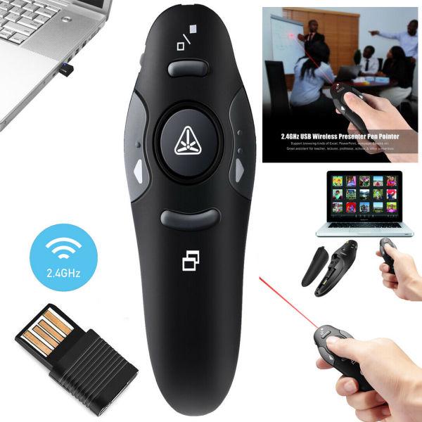 Wireless Presenter Pointer PPT Clicker Pen Remote Control for Powerpoint