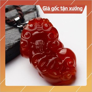 Tỳ hưu mã não đỏ