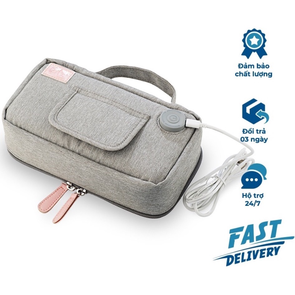 TÚI Ủ ẤM KHĂN GIẤY ƯỚT FATZBABY FATZ - WARM 2 - FB7000SL