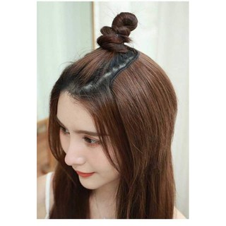 Tóc giả kẹp phồng chân tóc chữ u