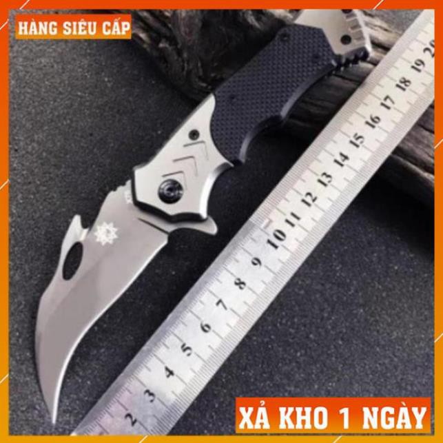 [FreeShip – Xả Kho 1 Ngày] Dao Phượt Gấp Cao Cấp Chính Hãng karambit X76 - Đa Năng Giá Rẻ Quân Đội