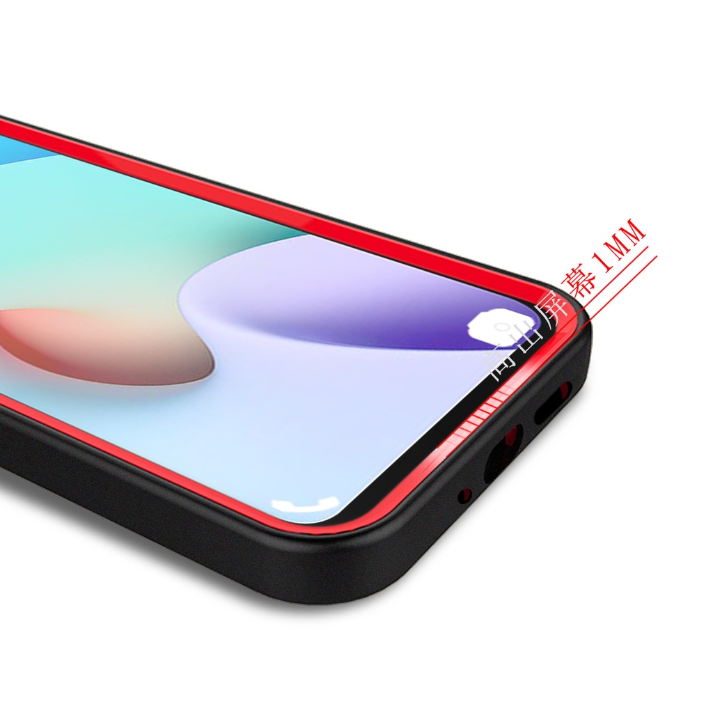 Ốp Điện Thoại Silicone Hai Màu Cho Xiaomi Redmi 10 9 Prime Redmi 9T NFC 9C 9A 10A 9i