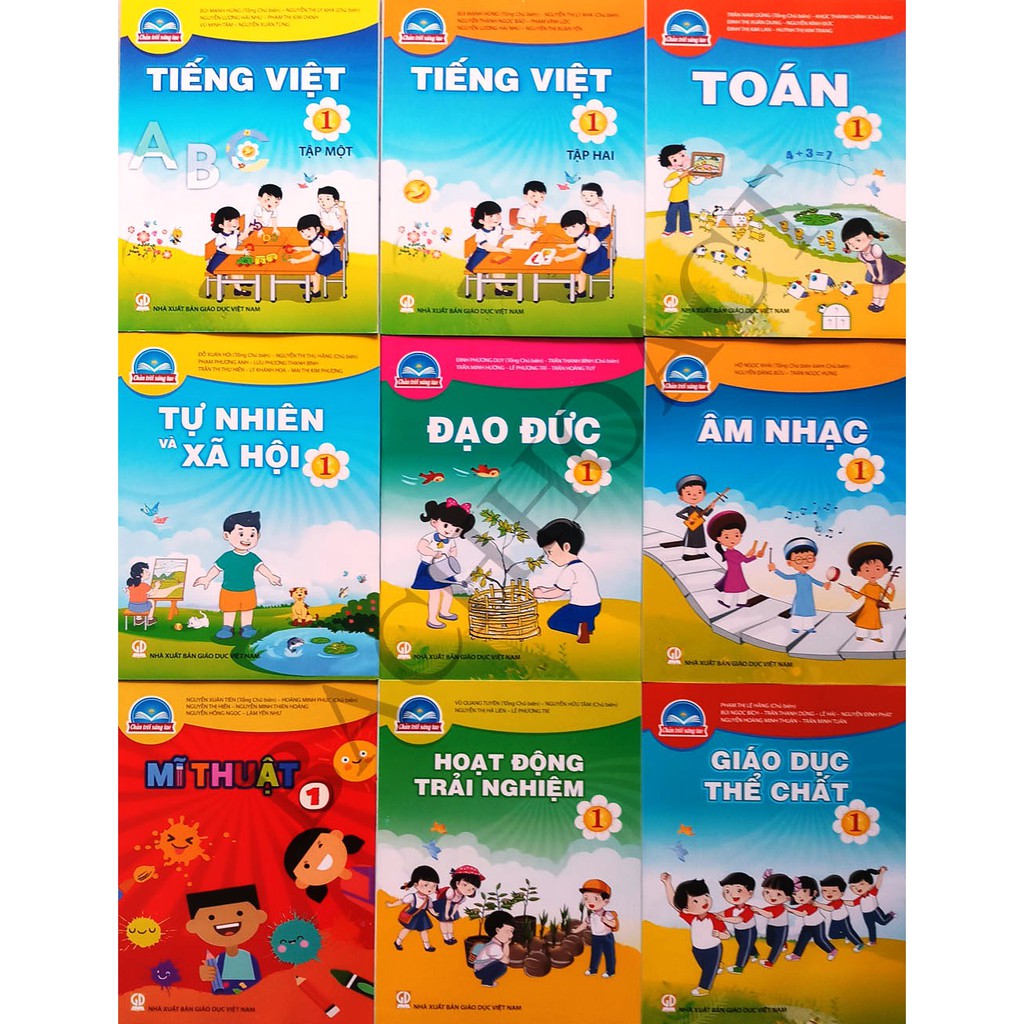 Bộ sách giáo khoa lớp 1 - Chân Trời Sáng Tạo | WebRaoVat - webraovat.net.vn