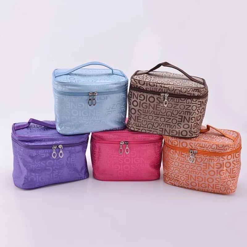 Túi Vải Đựng Mỹ Phẩm, Đồ Trang Điểm (Màu Ngẫu Nhiên)