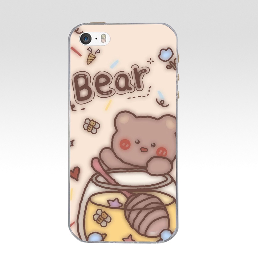 Ốp Lưng TPU Mềm In Hình Thời Trang Cho iphone 5 5s se 6 6s