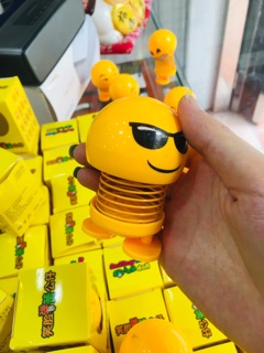 Thú nhún mặt cười lò xo