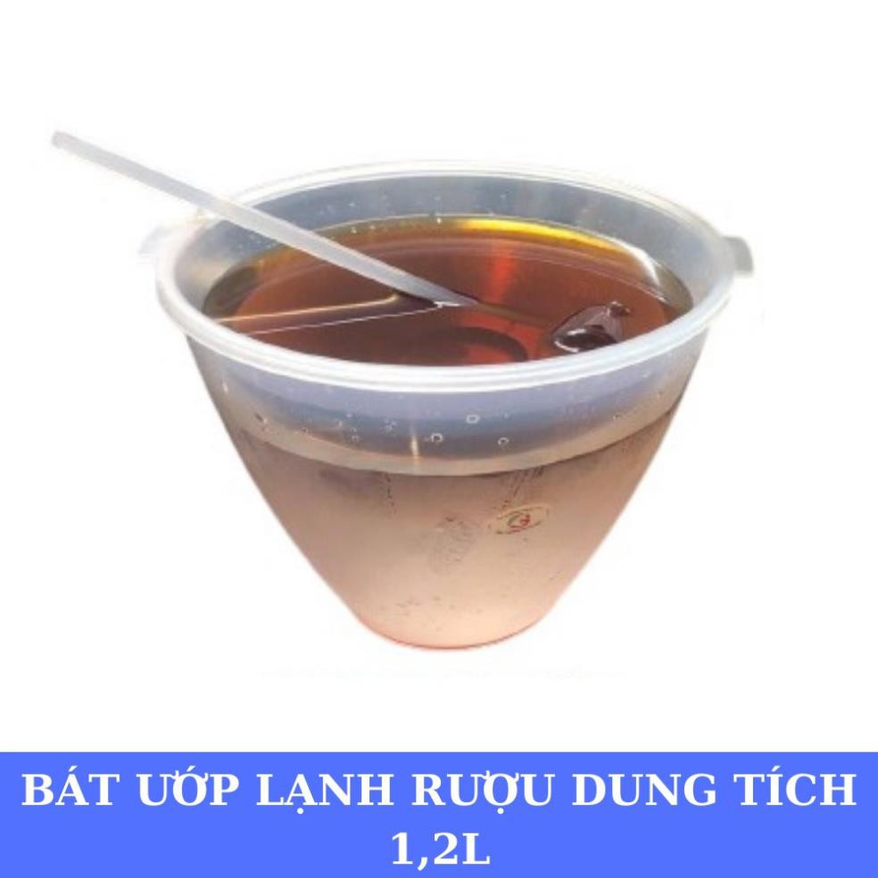 Bát Ướp Lạnh Rượu Cao Cấp + Tặng Kèm Muỗng Múc