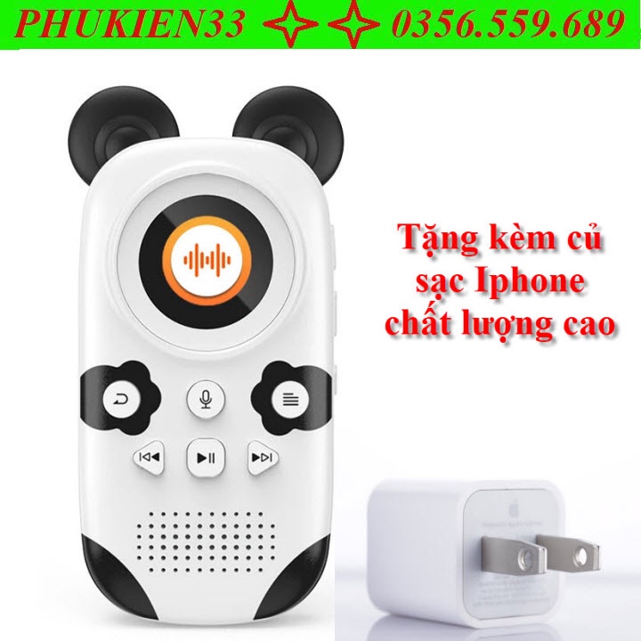 (QUÀ TẶNG TRỊ GIÁ 99K) Máy nghe nhạc Ruizu X31 Bluetooth MP3 1.5Inch 16 GB MP3, đài FM, Ghi Âm, Đồng Hồ Báo Thức