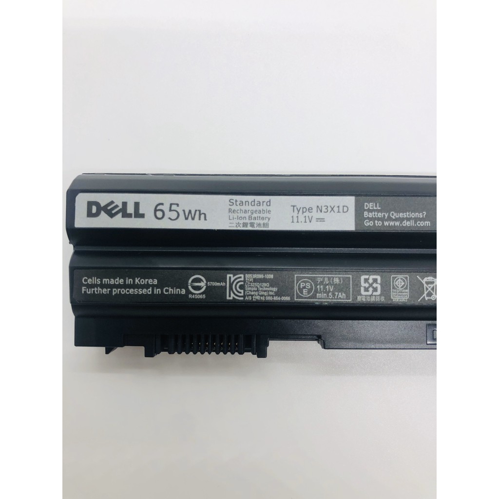 Pin Dell Latitude E5420 E5430 E5520 E5530 E6420 E6430 E6520 E6530- logo D.ell mã pin T54FJ-60wh