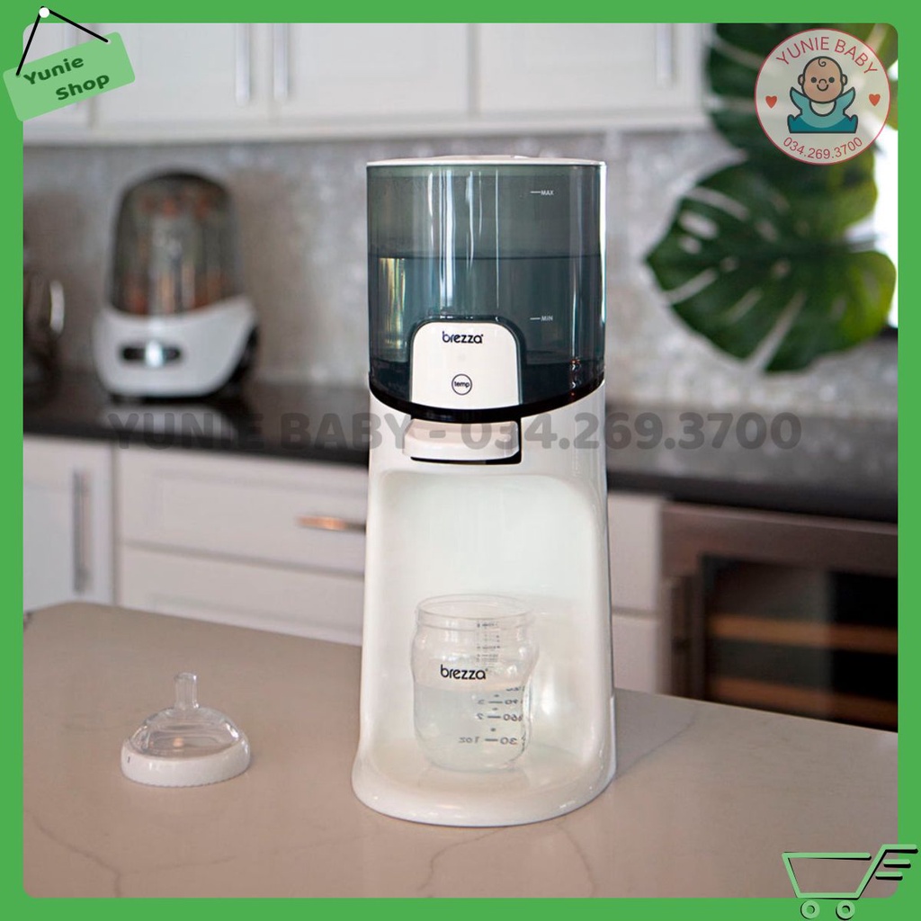 [Chính Hãng] Máy làm ấm và giữ nhiệt nước pha sữa Baby Brezza