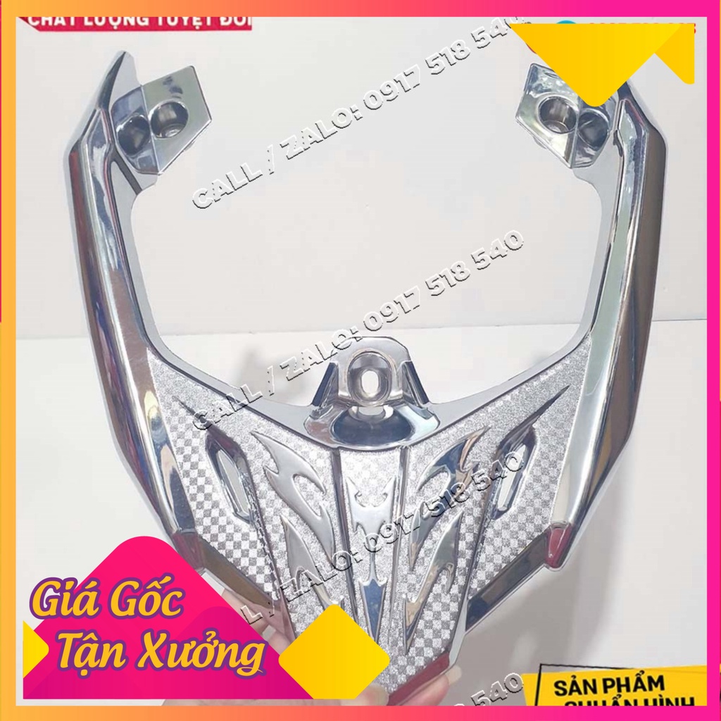 Ốp Tay Dắt Mạ Crom Air Blade 2020 - 2021 (Ảnh Sp thật)