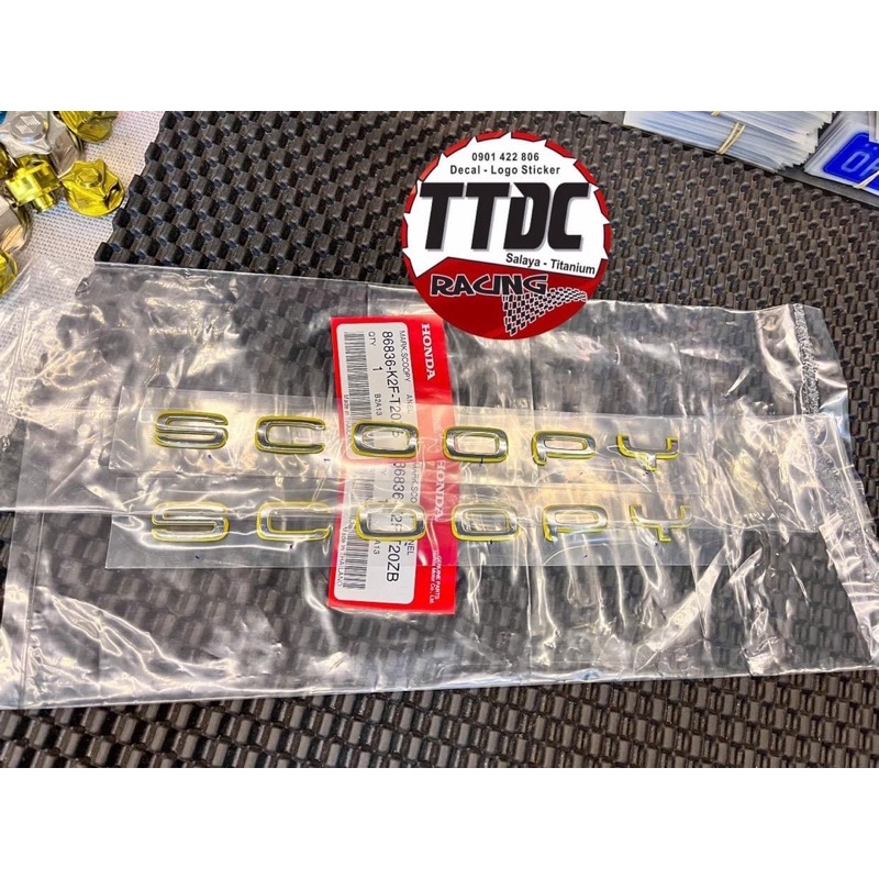 Tem Scoopy Chính Hãng Honda ✌🇹🇭