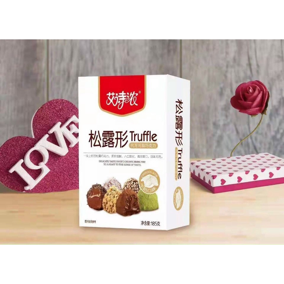 [ Mã mới ] 1 hộp 185gr SOCOLA Tươi Nama Truffles ăn siêu nghiền