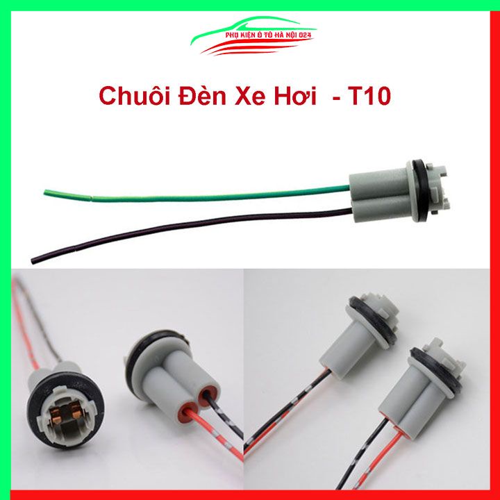 Chuôi đèn xe hơi ô tô xe máy T10 (giá/1chiếc)