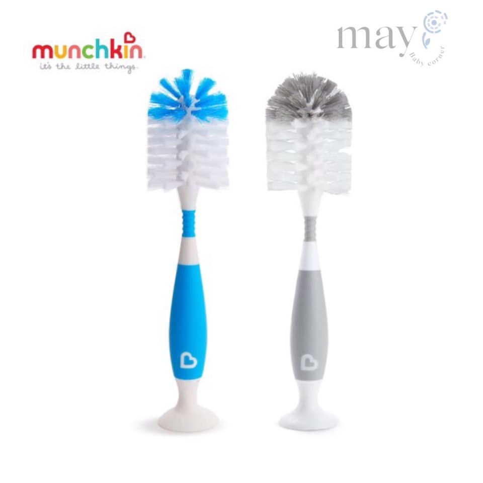 Cọ rửa bình Munchkin Deluxe kèm cọ núm ti