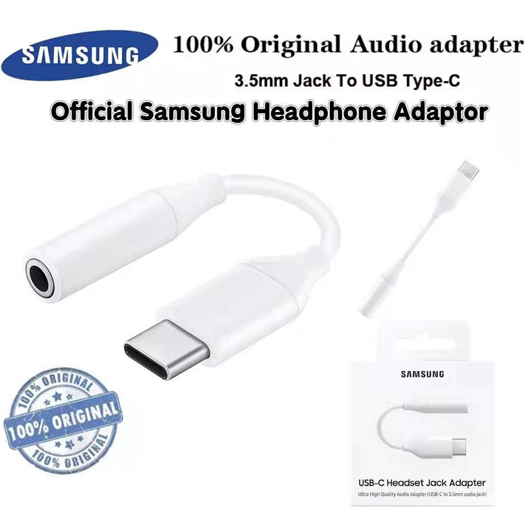 Đầu Chuyển Đổi Âm Thanh Tai Nghe 3.5mm Cho Samsung Galaxy S10 S10E Note10 Galaxy A60 A90 5g