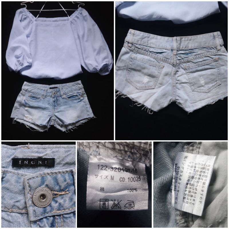 |2hand| Quần short - chân váy nữ jean nhật mùa hè