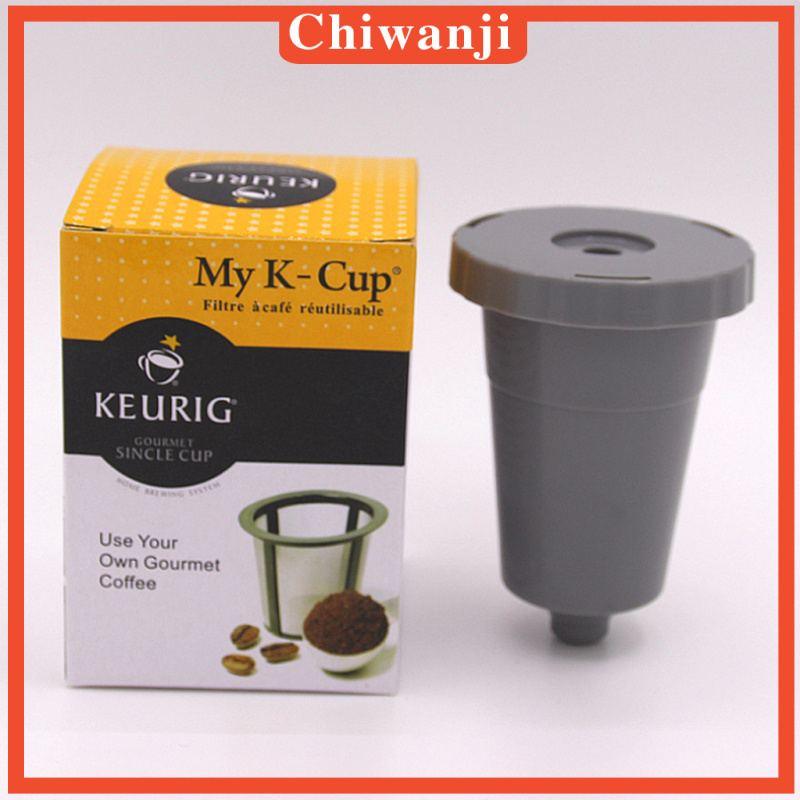 [CHIWANJI]refillable reusable coffee filter capsules  k-cup for Keurig machine